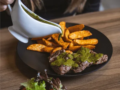 Butter Steak Plate