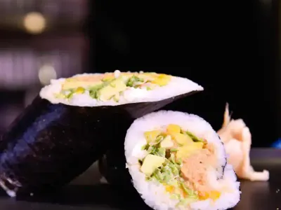 Salmon Burrito
