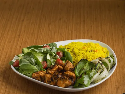 Bbq Chicken with Rice