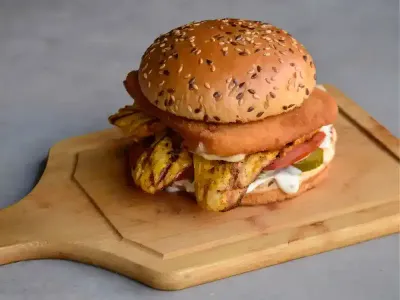Mozzarella Chicken Burger