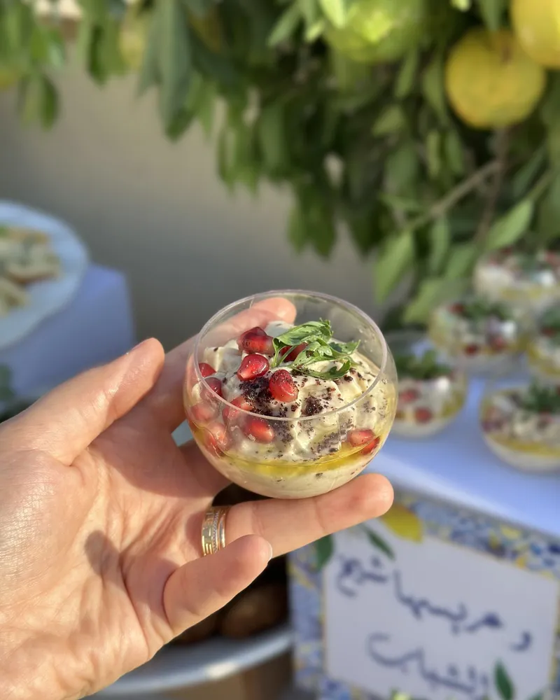 La Tavola catering setup
