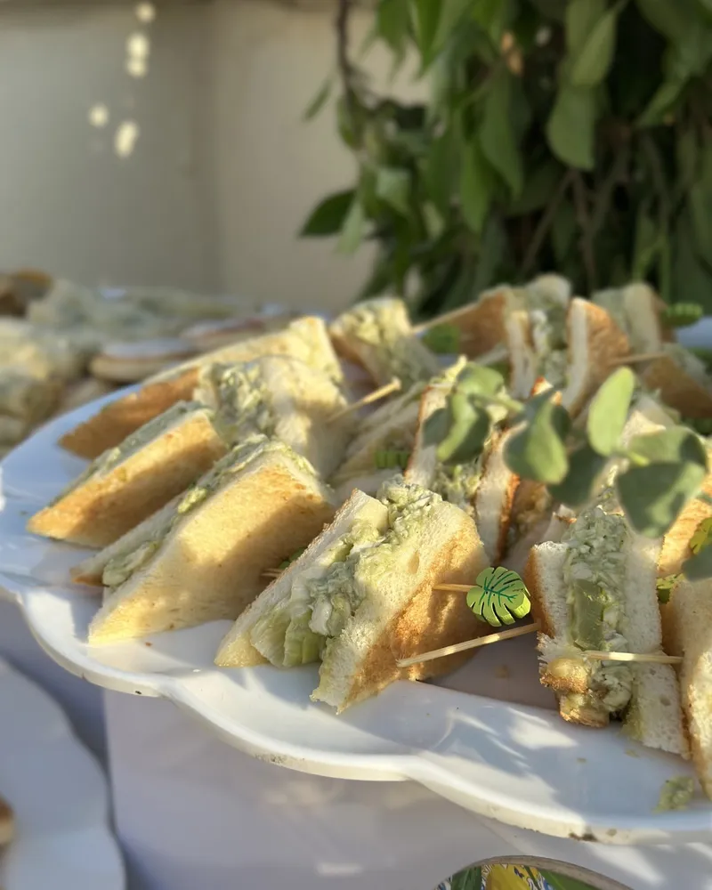 La Tavola catering setup