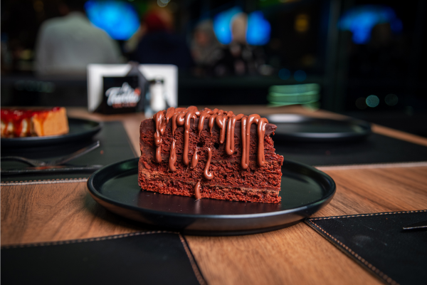 Chocolate Cake at La Tavola Sea View, Beirut