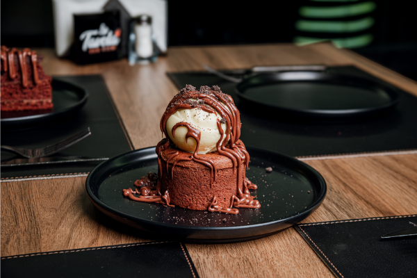 Fondant Chocolate at La Tavola Sea View, Beirut