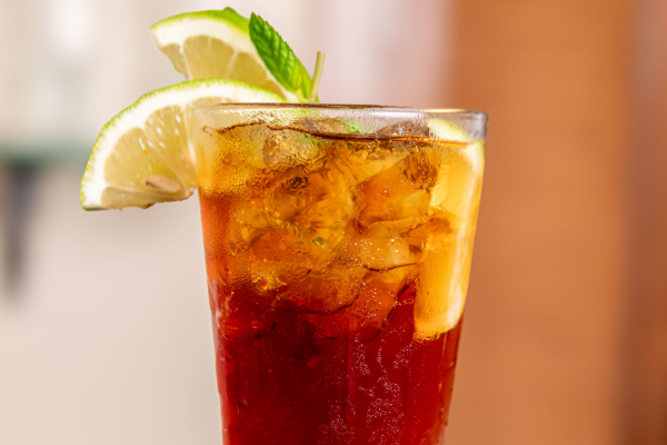 Iced Tea at La Tavola Sea View, Beirut